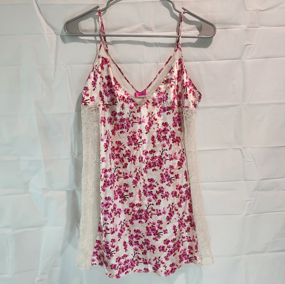 Victorias Secret Pajama Slip Cherry Blossoms
